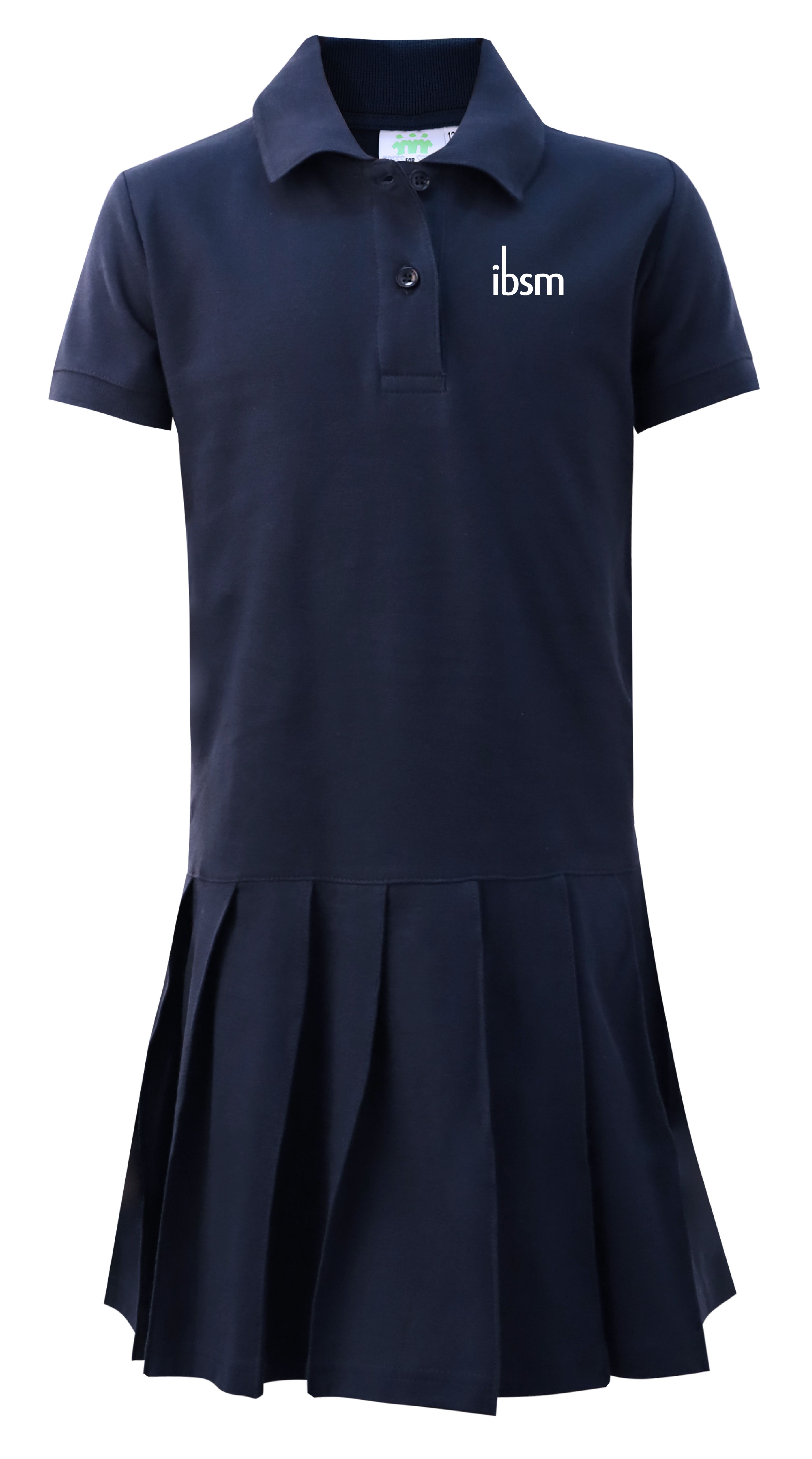 IBSM Polokleid, kurzarm, Mädchen